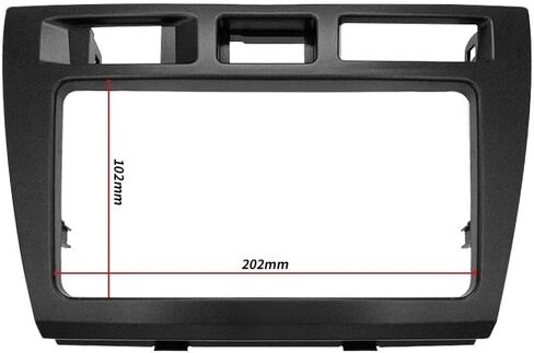 Car Radio Fascia Compatible With Mark II JZX110 Verossa Stereo Dash Kit Installation Fascia CD Face Plate Panel DVD Frame 2 DIN in Kuwait