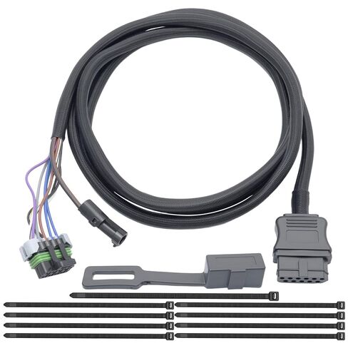 11 Pin Vehicle Side Light Wiring Harness with Dust Cover Compatible with Western Fisher Blizzard SnowEx Plows, Replace for 22413 26357 in Saudi Arabia
