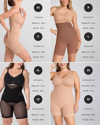 HONEYLOVE SuperPower Short - High Compression Shapewear for Women in Kuwait