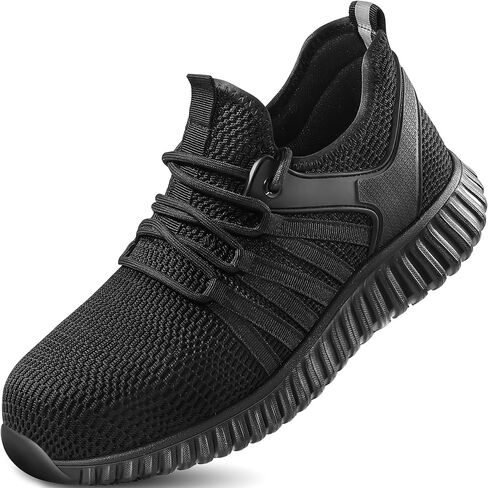 Steel Toe Shoes for Men Women丨Waterproof Non Slip Work Shoes丨Indestructible Industrial Construction Roofing Walking Safety Sneakers in Saudi Arabia
