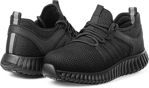 Steel Toe Shoes for Men Women丨Waterproof Non Slip Work Shoes丨Indestructible Industrial Construction Roofing Walking Safety Sneakers in Saudi Arabia