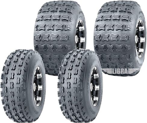 WANDA 19x7-8 & 18x9.5-8 ATV Tires Set fit for 07-14 Polaris Outlaw 90 in Saudi Arabia