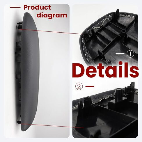 غطاء مسند الذراع لوحدة التحكم الوسطى المركزية متوافق مع Toyota Rav4 2019 2020 2021 2022 2023 58920-42010-C0 in Kuwait