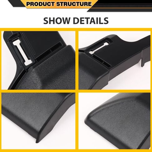 Pair Front Wheel Arch Moulding Rear End Covers Compatible with Land Rover LR3 2009/LR4, LR010635, LR010636, Left & Right in Saudi Arabia