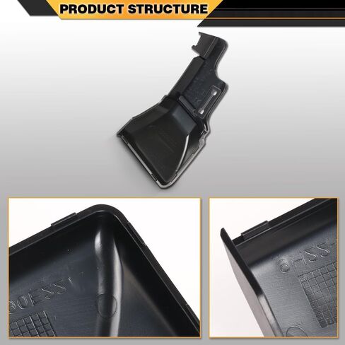 Pair Front Wheel Arch Moulding Rear End Covers Compatible with Land Rover LR3 2009/LR4, LR010635, LR010636, Left & Right in Saudi Arabia