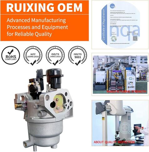 Ruixing OEM 16100-Z5R-U71 8302861 المكربن ​​لهوندا GX390 GX390R1 GX390RT1 GX390U1 GX390UT1 GX390R2 (BE89F B) 8302861 المحرك 16100-Z5R-U71 in Kuwait