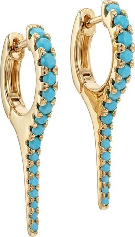 أقراط DREMMY STUDIOS الذهبية اللذيذة Huggie هوب 18 قيراط مطلية بالذهب رائعة مفتوحة شرابة متدلية سحر قطرة نائمة هندسية متقاطعة عملة نجمة قلب أبيض تشيكوسلوفاكيا أقراط بسيطة مضادة للحساسية للنساء in Kuwait