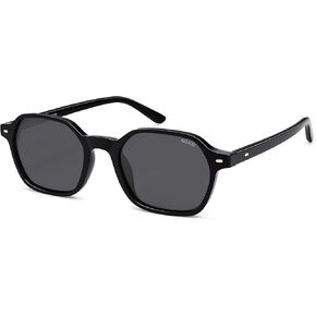 SOJOS Retro Square Polarized Sunglasses Womens Men Trendy 70s Thin Slim Shades Sunnies SJ2674 in Saudi Arabia