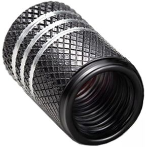 غطاء غطاء ساق صمام الإطار لسيارة Mercedes Benz AMG Series حزام O-Ring Seal مقاوم للتآكل، غطاء هوائي ساق صمام الإطارات 4 عبوات باللون الأسود in Kuwait