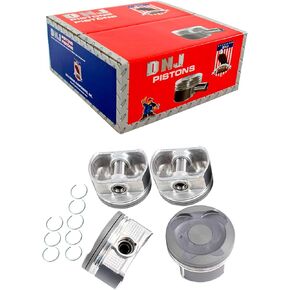 مجموعة المكبس DNJ P932H القياسية لـ 2007-2012 لكزس تويوتا كامري HS250h 2.4L L4 16V DOHC 2362cc in Kuwait