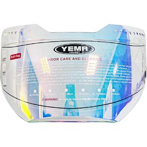 استبدال قناع خوذة الدراجة النارية YEMA YM-850، درع وجه معزز مضاد للضباب مع عدسة شفافة in Kuwait