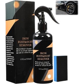 بخاخ منظف الإطارات والعجلات، مزيل صدأ الحديد والغبار، مزيل الحديد المتغير اللون الأرجواني، الصدأ لمعظم العجلات in Kuwait