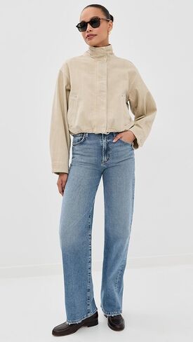 سترة Madewell النسائية من قماش الدنيم in Kuwait