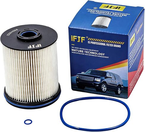 iFJF TP1015 Fuel Filter 5 Micron Replacement for Cadillac 3.0L L5P Duramax 2021-2022 Chevy Silverado/GMC 6.6L Sierra 1500 2500HD 3500HD 4500HD 5500HD 6500HD 2020-2022 22937279 in Kuwait