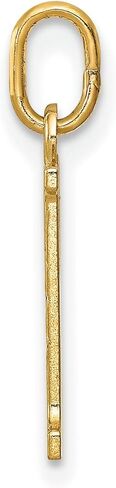 14K Yellow Gold 21 Pendant Charm Jewelry FindingKing in Saudi Arabia