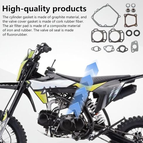 لمجموعة حشية هيمي 212cc 224cc، مناسبة لمحركات Xtreampower/Bilt Hard/Powerhorse/Raven/Duromax/Alpha Works/Carroll Stream/Northern Tool/Tooltuff in Saudi Arabia