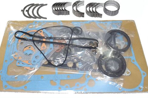 3TNV82 3TNV82A Main/Con Rod Bearing+Full Gasket Kit Fits for Yanmar 3TNV82 3TNV82A Engine VIO30 VIO27 B3 Excavator EG224 Tractor in Saudi Arabia