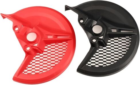 دراجة نارية قرص فرامل غطاء للحماية البلاستيك واقية لهوندا 2024 CRF250R CRF450R CRF250RX CRF450RX distintivo (أحمر) in Kuwait
