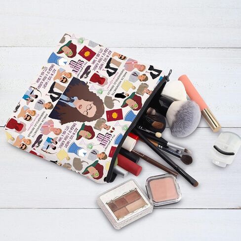 G2TUP Mia Thermopolis Princess Makeup Bag Princess Mia Fans Gift Me A Princess Shut Up Zipper Pouch Bag Genovia Princess Merch (Shut Up) in Saudi Arabia