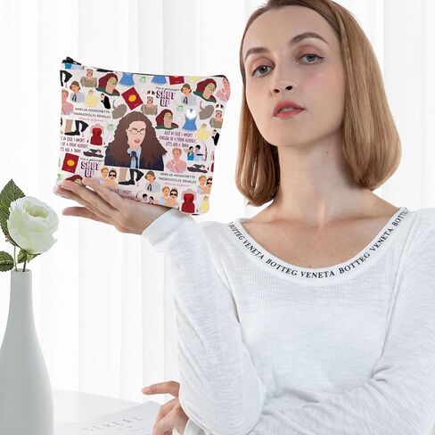 G2TUP Mia Thermopolis Princess Makeup Bag Princess Mia Fans Gift Me A Princess Shut Up Zipper Pouch Bag Genovia Princess Merch (Shut Up) in Saudi Arabia