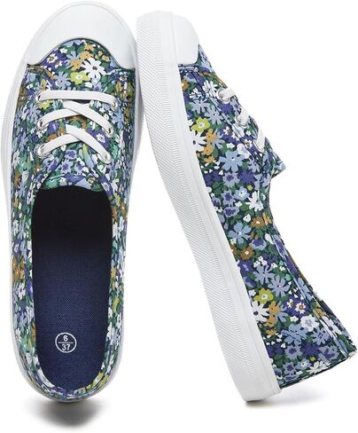 أحذية Uoidru النسائية سهلة الارتداء، أحذية رياضية قماشية خفيفة الوزن كاجوال للمشي، أحذية رياضية للعمل in Kuwait