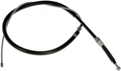 KarParts360 لفولكس واجن جيتا 2005-2014 كابل فرامل الانتظار | الإسكان الأسود | مادة الأكمام الخارجية المطاطية | 31.69 بوصة طول القناة | مع القناة | بديل لـ 1K0609721AA، 1K0609721AT in Kuwait