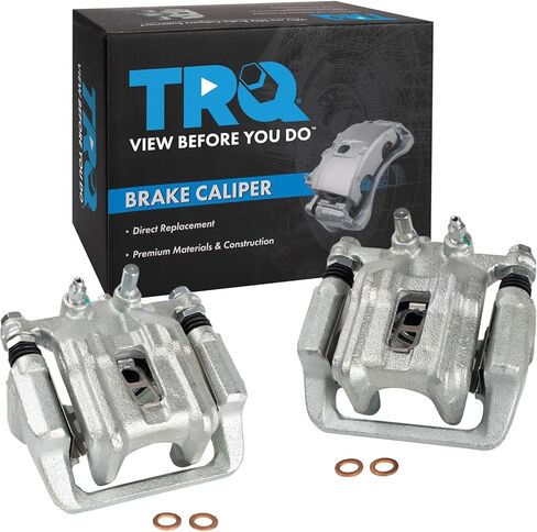 TRQ Rear Brake Caliper Set Compatible with 2005-2006 Honda CR-V in Kuwait