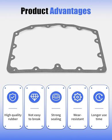 Engine Oil Pan Gasket Set OS 30843 Fit for Ford F-250 F-350 F-450 F-550 Super Duty 6.7L Diesel 2011-2022, Replacement OS30843 BC3Z6695B in Saudi Arabia