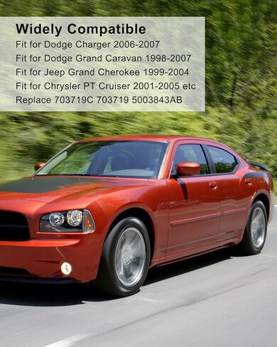أسطوانة قفل مفتاح الإشعال مناسبة لدودج تشارجر 2006-2007 دودج جراند كارافان 1998-2007 جيب جراند شيروكي 1999-2004 استبدل 5003843AB 703719C 703719، أسطوانة قفل الباب بمفتاحين in Saudi Arabia