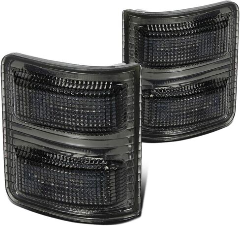 السيارات سلالة الدخان عدسة العنبر LED الجانب سحب مرآة بدوره إشارة الضوء متوافق مع فورد F250 F350 F450 سوبر واجب 08-16 in Saudi Arabia