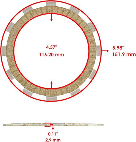 Replacement For Clutch Friction Plates Spring Gasket Kit for Suzuki Boulevard S40 2005-2009 Mod-C26C-57480 in Saudi Arabia