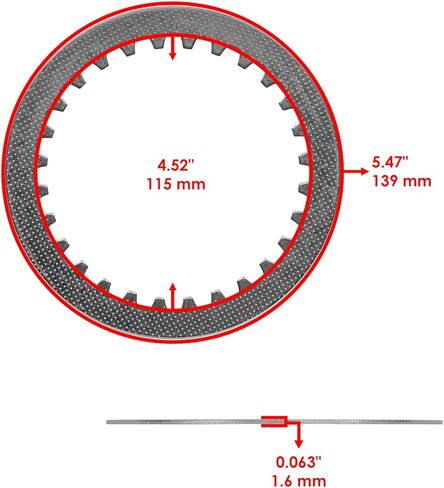 Replacement For Clutch Friction Plates Spring Gasket Kit for Suzuki Boulevard S40 2005-2009 Mod-C26C-57480 in Saudi Arabia