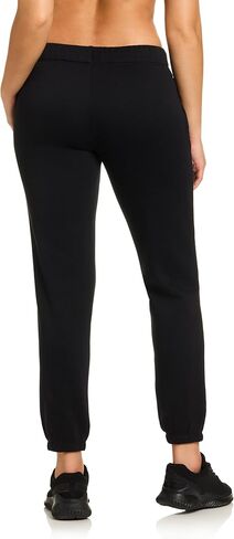 Reebok Women's Fleece Sweatpant, Black, XX-Large in Kuwait