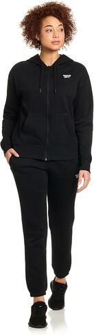 Reebok Women's Fleece Sweatpant, Black, XX-Large in Kuwait