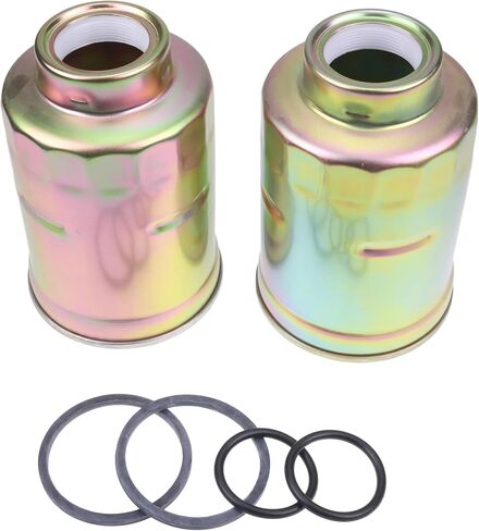 2X مرشحات الوقود مع O-RINGS ED0021753180-S ED21753180 متوافق مع محرك Kohler in Saudi Arabia