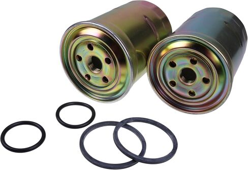 2X مرشحات الوقود مع O-RINGS ED0021753180-S ED21753180 متوافق مع محرك Kohler in Saudi Arabia