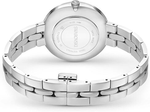 Swarovski Cosmopolitan Watch, Swiss Made, Metal Bracelet, Silver Tone, Stainless Steel in Saudi Arabia