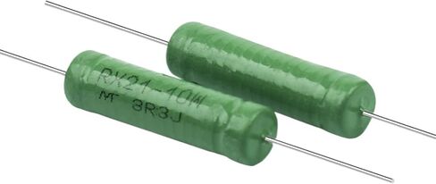 10Pcs RX21 10W Wire Wound Resistance 5% 1R 10R 12R 15R 20R 22R 51R 56R 100R RX21-10W Speaker Crossover Wire Winding Resistor(22R) in Saudi Arabia
