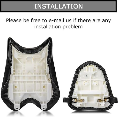 PLSER Front Rider Driver Rear Passenger Seat Pillion Cushion Seat for YZF R6 2008-2016 in Saudi Arabia