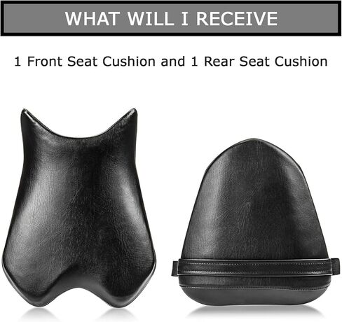 PLSER Front Rider Driver Rear Passenger Seat Pillion Cushion Seat for YZF R6 2008-2016 in Saudi Arabia