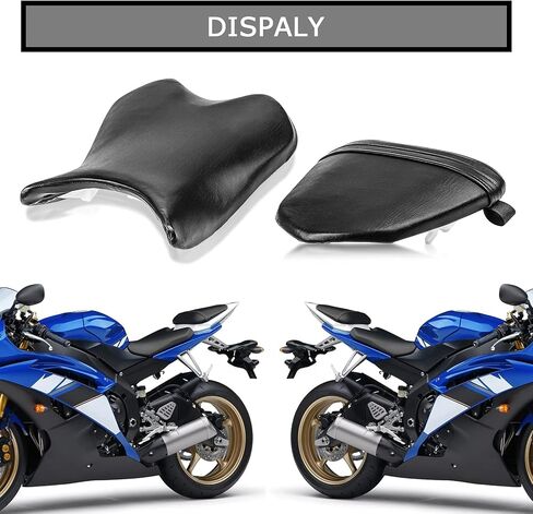 PLSER Front Rider Driver Rear Passenger Seat Pillion Cushion Seat for YZF R6 2008-2016 in Saudi Arabia