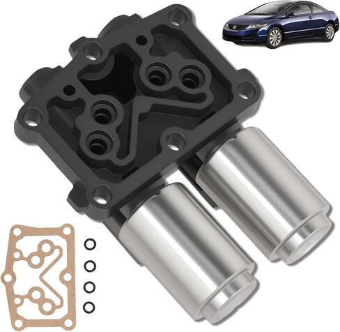 28260-RPC-004 صمام الملف اللولبي ناقل الحركة متوافق مع 2006-2011 Honda Civic 1.8L & 2007-2008 Honda Fit 1.5L - الملف اللولبي للتحكم في ناقل الحركة الأوتوماتيكي in Kuwait