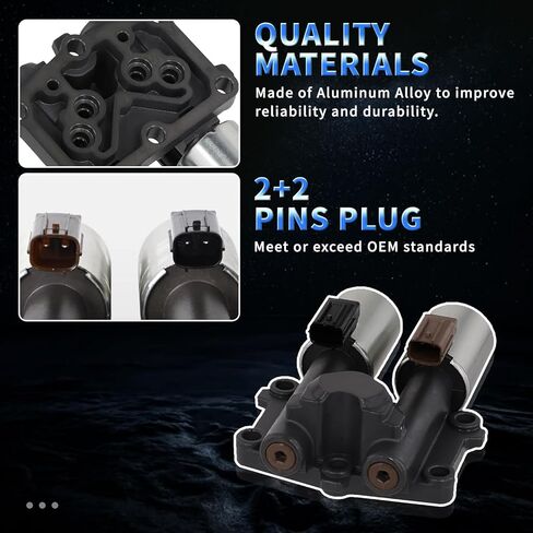 28260-RPC-004 صمام الملف اللولبي ناقل الحركة متوافق مع 2006-2011 Honda Civic 1.8L & 2007-2008 Honda Fit 1.5L - الملف اللولبي للتحكم في ناقل الحركة الأوتوماتيكي in Kuwait