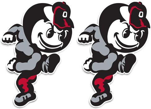 صبار الصحراء جامعة ولاية أوهايو OSU Buckeyes ملصق حائط من الفينيل‏ للكمبيوتر المحمول زجاجة مياه للسيارة ملصق قصاصات (IND 197) in Saudi Arabia
