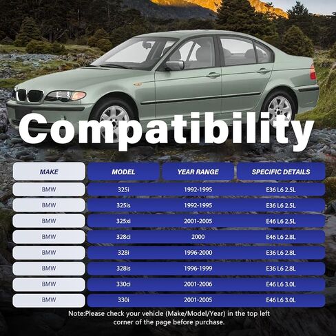 Water Pump Kit Replacement For BMW 320i 323ci 323i 323is 325ci 325i 325is 325xi 328ci 328i 328is 330ci 330i 330xi 525i 528i 530i M3 X3 X5 Z3 Z4#11517527799 in Saudi Arabia