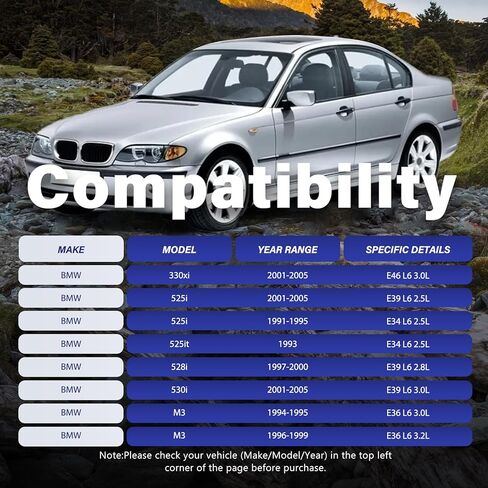 Water Pump Kit Replacement For BMW 320i 323ci 323i 323is 325ci 325i 325is 325xi 328ci 328i 328is 330ci 330i 330xi 525i 528i 530i M3 X3 X5 Z3 Z4#11517527799 in Saudi Arabia