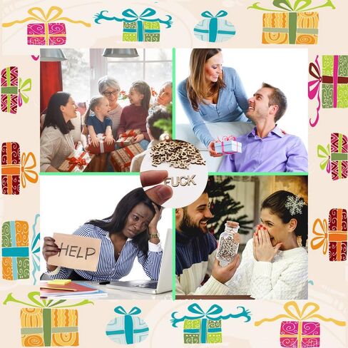 2 حزمة جرة الملاعين هدية تململ، الملاعين لإعطاء الجرار ديكور المنزل، اللعنة الخشبية مضحك في جرة مزاج سيئ تنفيس مكتب الملحقات مكتب للعمل عيد الميلاد عيد الحب in Kuwait