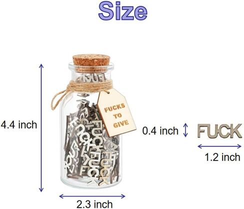 2 حزمة جرة الملاعين هدية تململ، الملاعين لإعطاء الجرار ديكور المنزل، اللعنة الخشبية مضحك في جرة مزاج سيئ تنفيس مكتب الملحقات مكتب للعمل عيد الميلاد عيد الحب in Kuwait