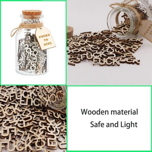 2 حزمة جرة الملاعين هدية تململ، الملاعين لإعطاء الجرار ديكور المنزل، اللعنة الخشبية مضحك في جرة مزاج سيئ تنفيس مكتب الملحقات مكتب للعمل عيد الميلاد عيد الحب in Kuwait