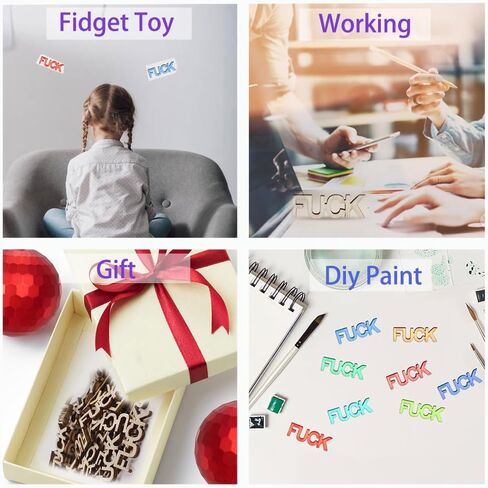 2 حزمة جرة الملاعين هدية تململ، الملاعين لإعطاء الجرار ديكور المنزل، اللعنة الخشبية مضحك في جرة مزاج سيئ تنفيس مكتب الملحقات مكتب للعمل عيد الميلاد عيد الحب in Kuwait